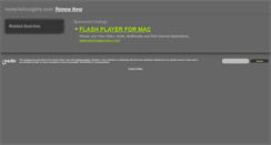 Desktop Screenshot of materialinsights.com